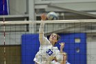 Volleyball vs Emerson  Wheaton College Women's Volleyball vs Emerson College. - Photo by Keith Nordstrom : Wheaton, Volleyball, VB2019